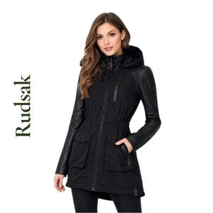 RUDSAK | LUX | Black Utility Jacket with Hood limited edition
